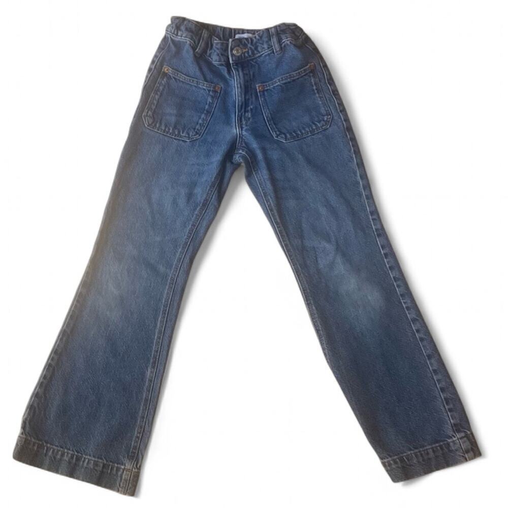 Zara Girls Flare Denim Pants Size 10